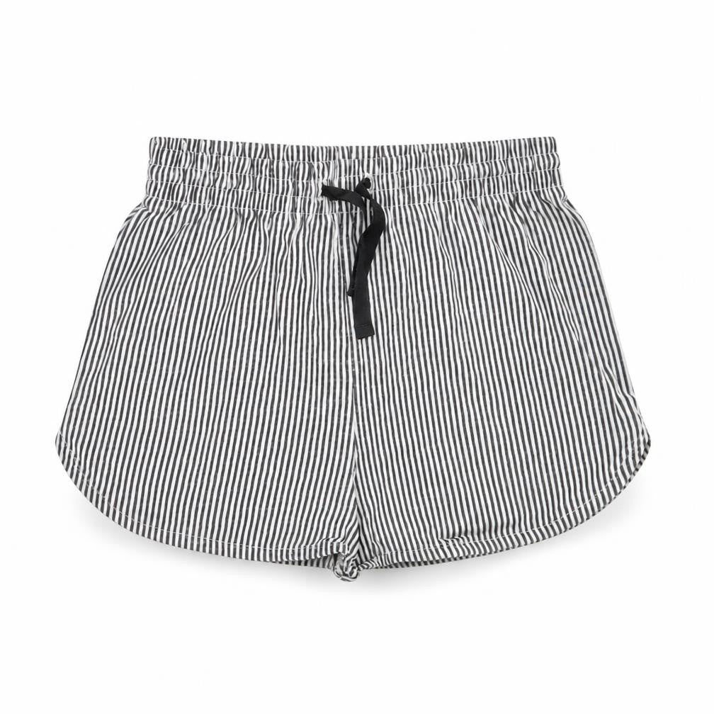 NEXT Girls Grey Striped  Hot Pants Shorts Size 6 Years