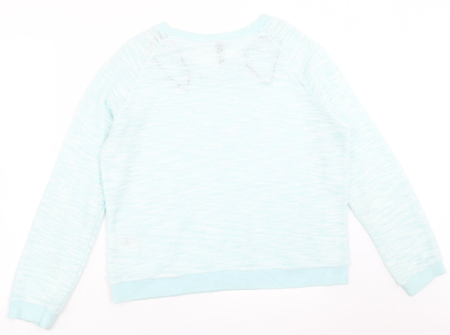 Divided by H&M Womens Green   Pullover Sweatshirt Size M