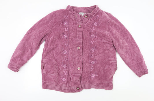 Fay Louise  Womens Purple   Jacket Coat Size M