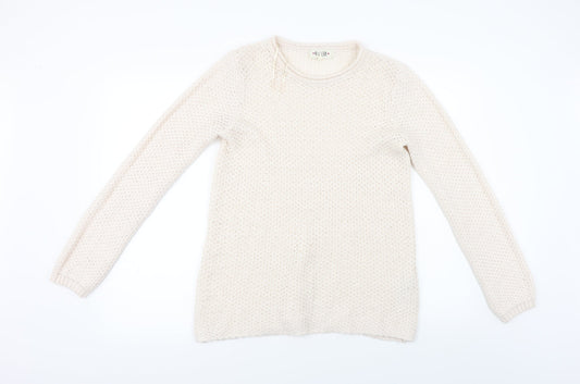 New Look  Womens Beige   Pullover Jumper Size 10