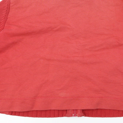 lamed Womens Red   Full Zip Jumper Size 12