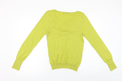 Next  Womens Yellow   Pullover Jumper Size 12