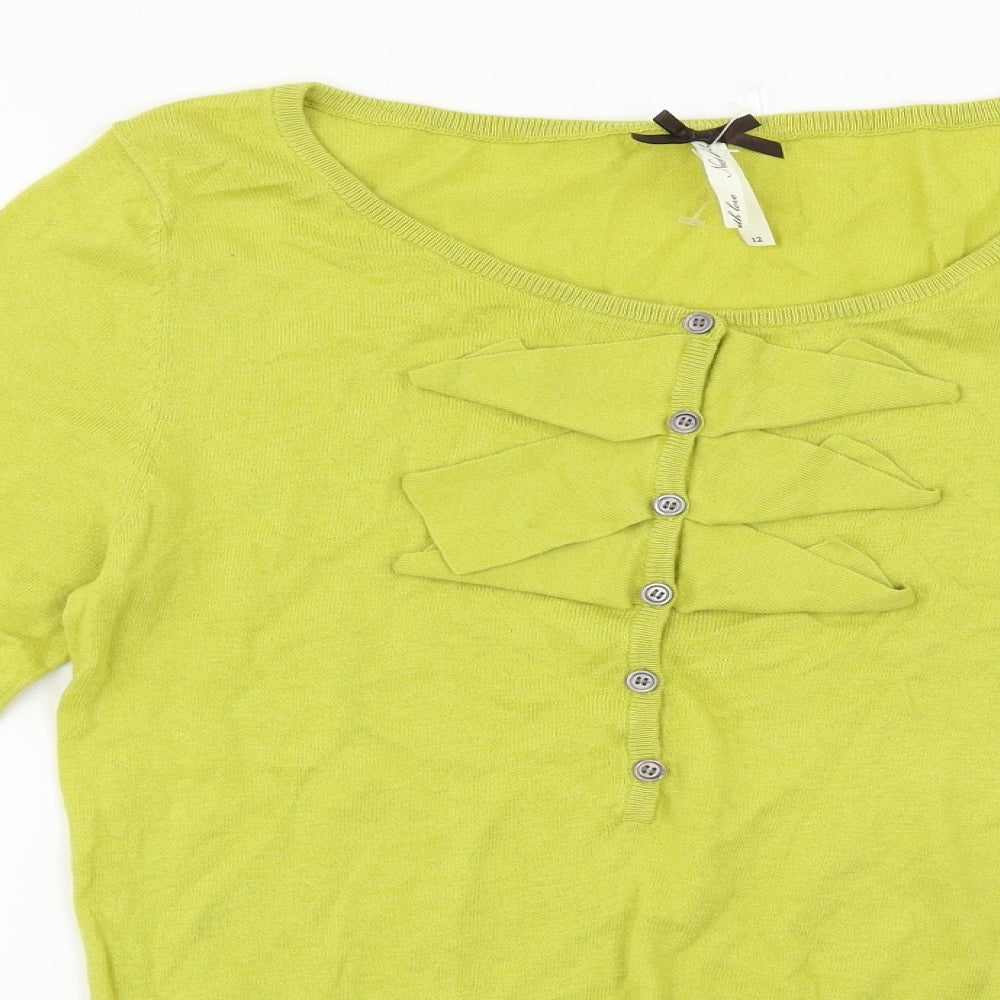 NEXT  Womens Yellow   Pullover Jumper Size 12