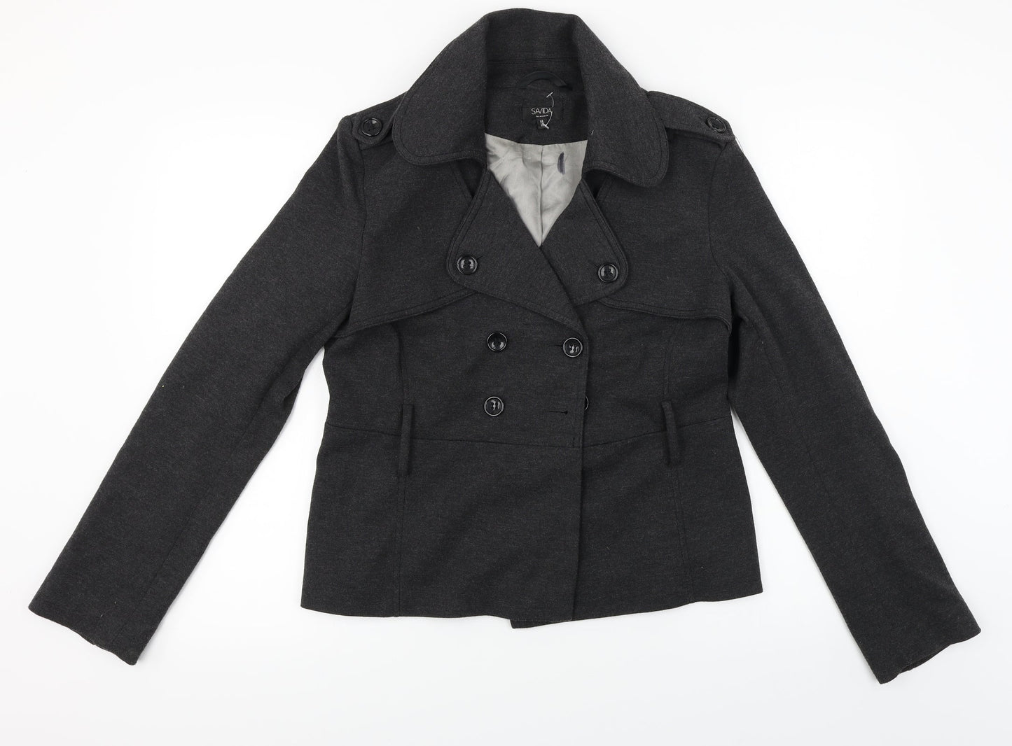 savida  Womens Grey   Jacket Coat Size 14
