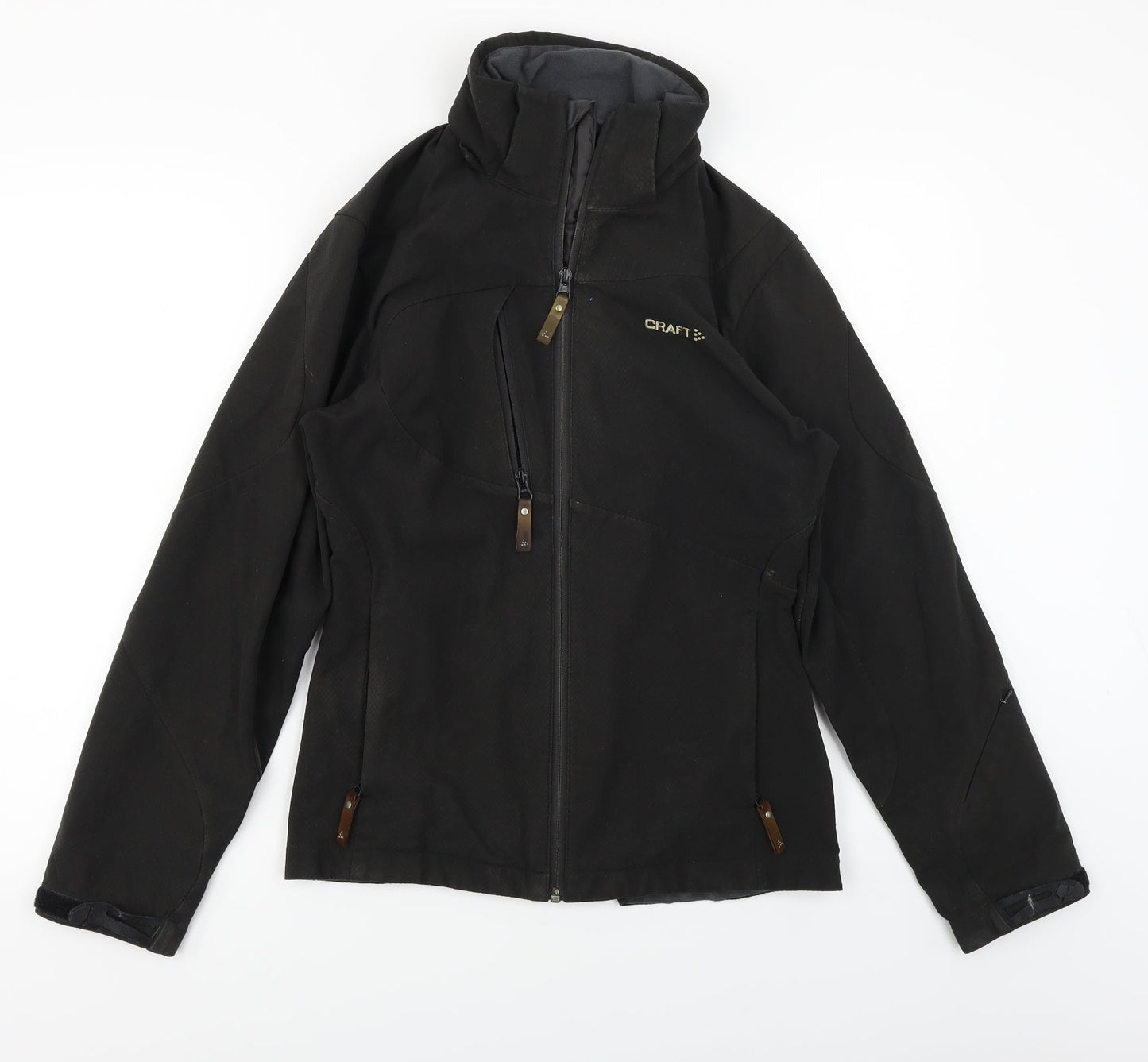 CRAFT Womens Black   Jacket Coat Size 8