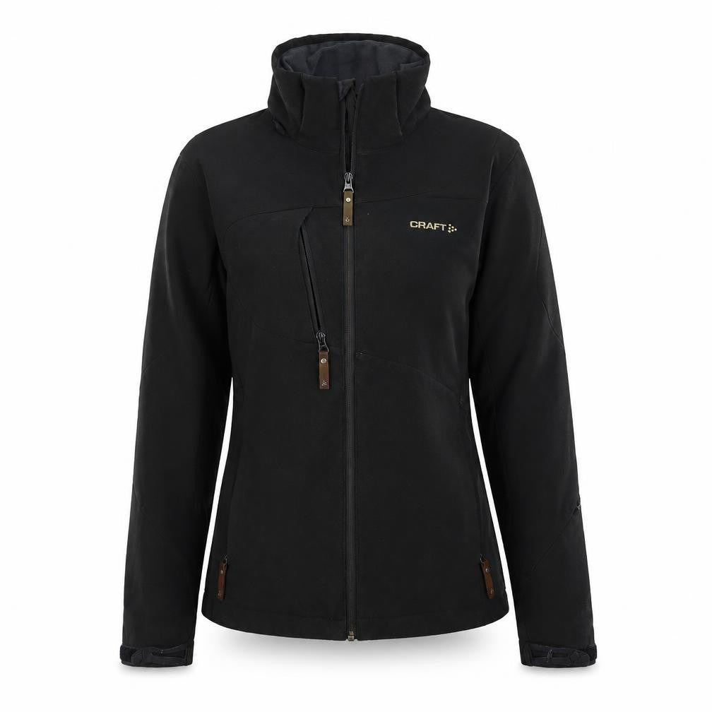 CRAFT Womens Black   Jacket Coat Size 8
