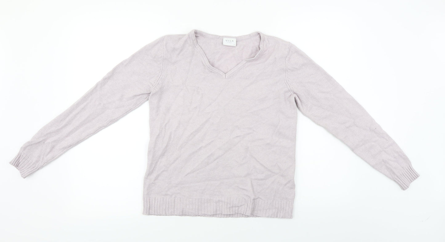 villa Womens Pink   Pullover Jumper Size M