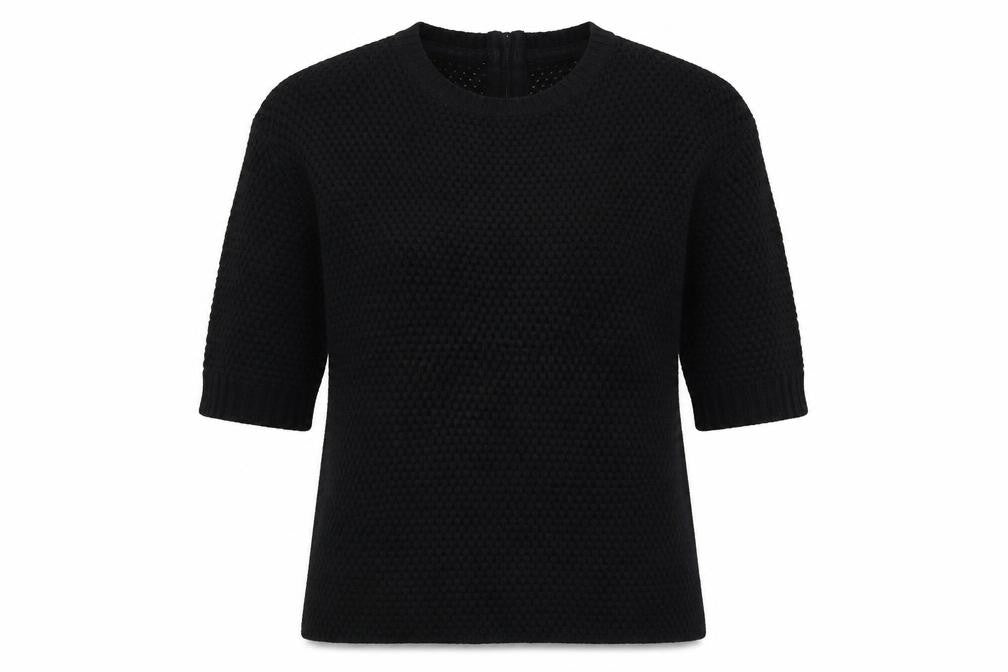 Jaqueline deYong  Womens Black   Pullover Jumper Size S