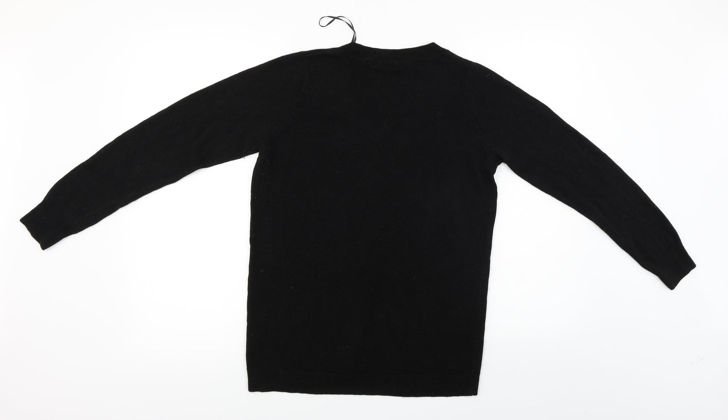 F&F  Womens Black   Pullover Jumper Size 8