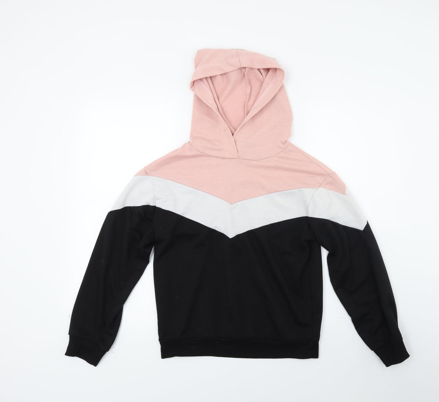 Preworn Womens Black   Pullover Hoodie Size M