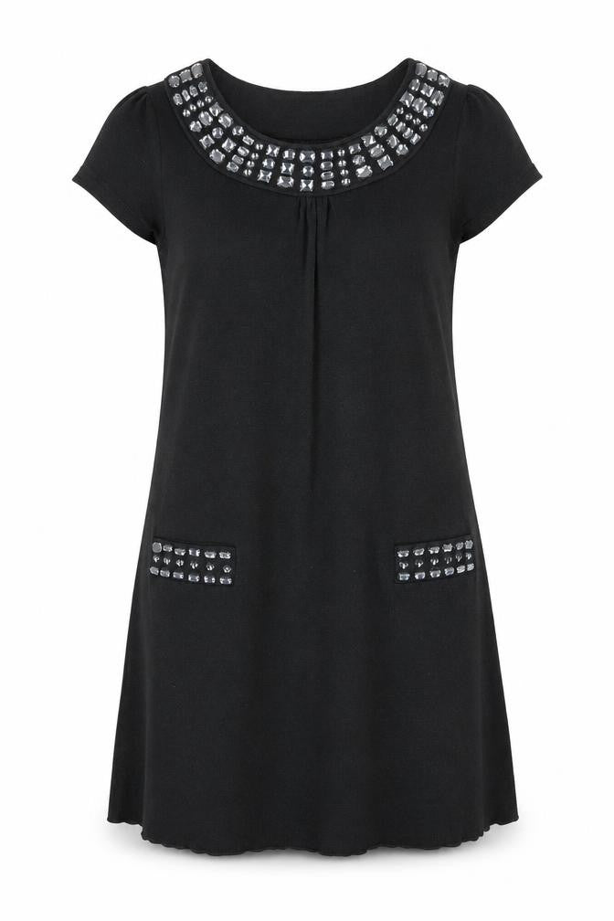 Uttam London Womens Grey  Rayon A-Line  Size M