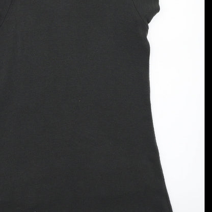 Uttam London Womens Grey  Rayon A-Line  Size M