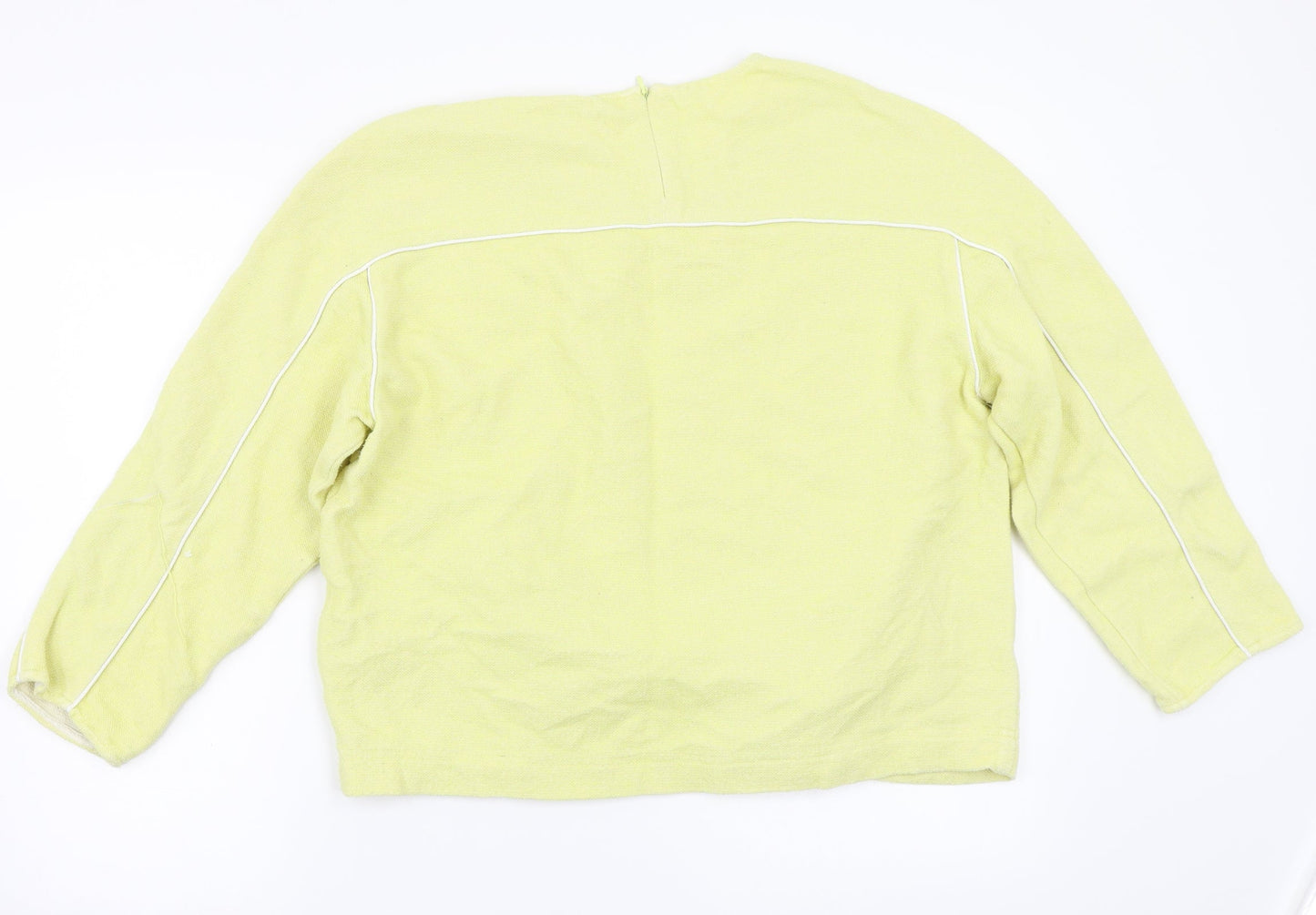 Preworn Womens Yellow   Basic T-Shirt Size S