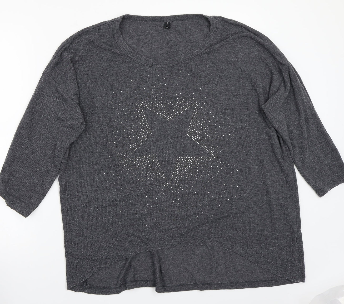 Tippy Womens Grey   Pullover Jumper Size XL