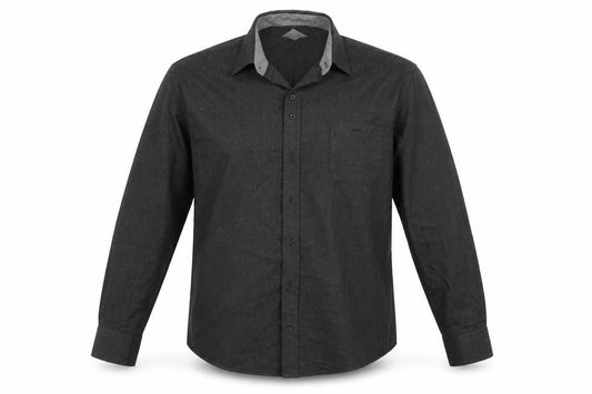 Citta Di Milano  Mens Grey    Button-Up Size 46