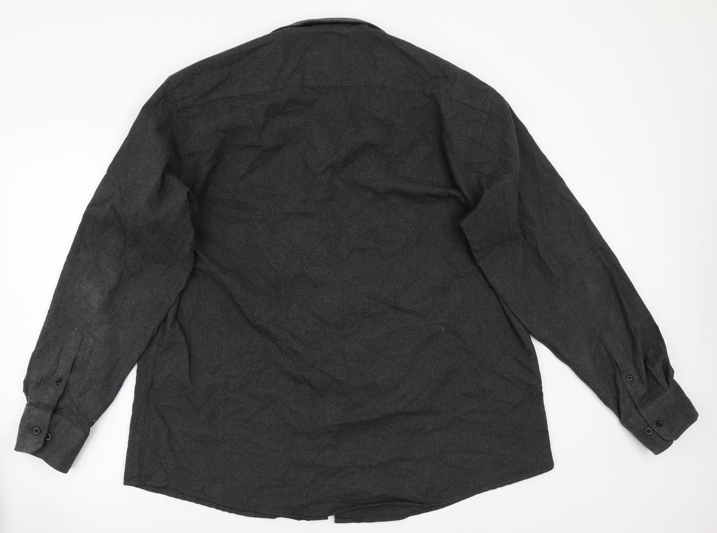 Citta Di Milano  Mens Grey    Button-Up Size 46