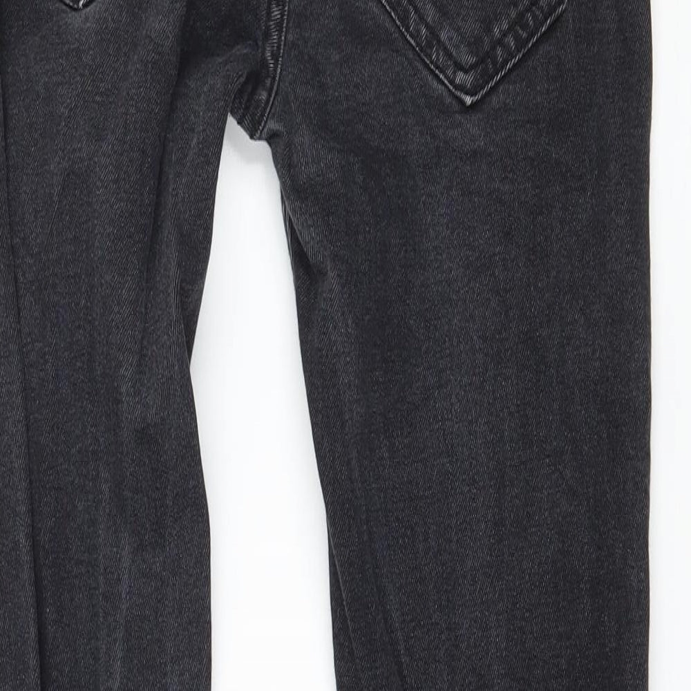Denim & Co. Mens Grey  Denim Skinny Jeans Size 26 in L30 in