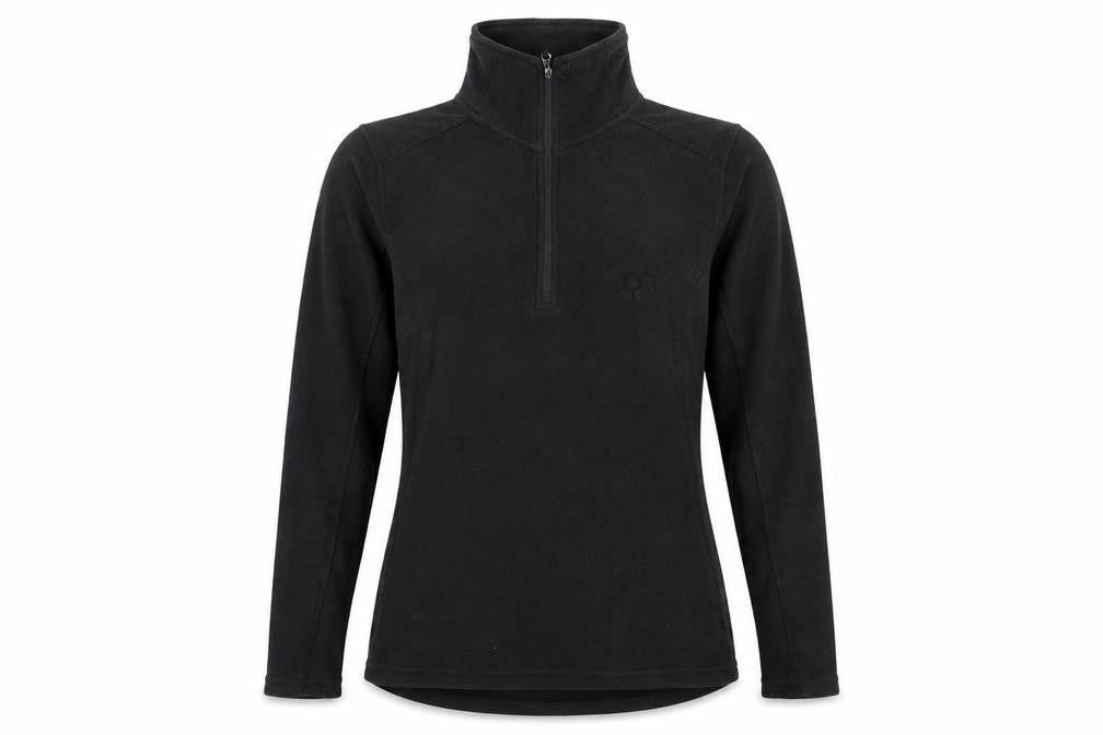 Technicals Womens Black  Fleece Pullover Sweatshirt Size 8