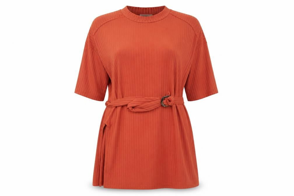 Urban Bliss Womens Brown   Tunic Blouse Size L