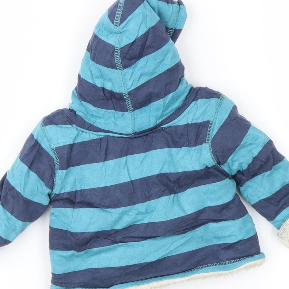 Lilly & Sid Baby Black Striped  Jacket  Size 0-3 Months