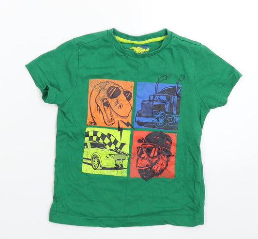 F&F Boys Green   Basic T-Shirt Size 2-3 Years