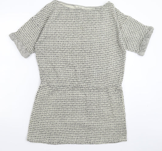Zara Womens Beige Geometric  Mini  Size M