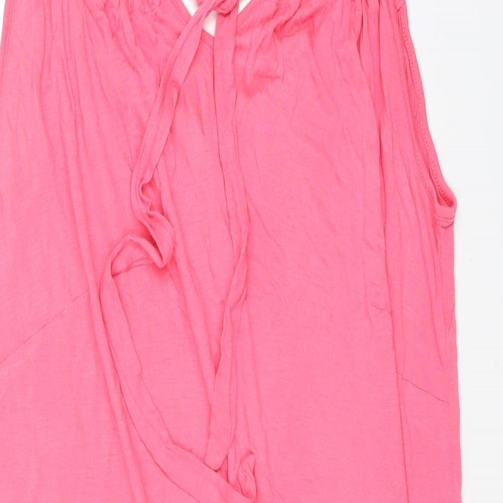 South Womens Pink   Basic Tank Size 14