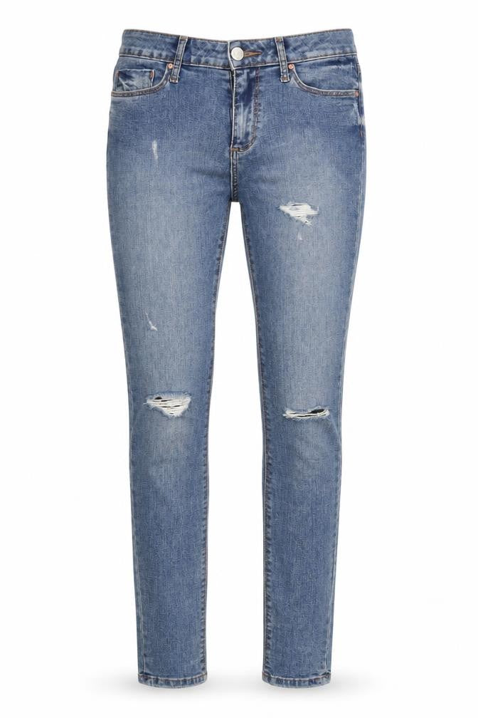 Womens Blue  Denim Skinny Jeans Size 10 L27 in