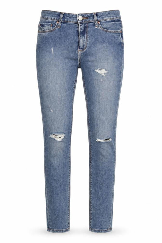 Womens Blue  Denim Skinny Jeans Size 10 L27 in