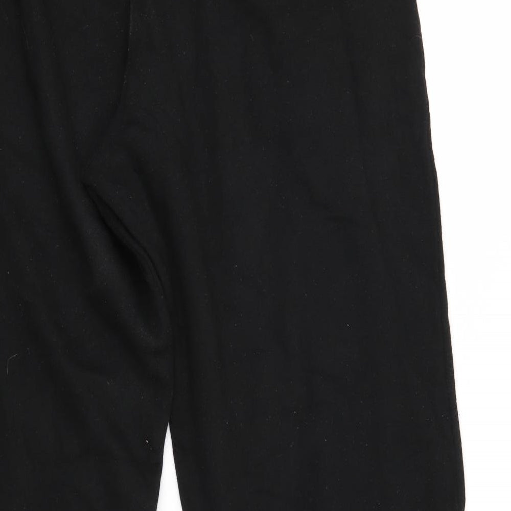 CS Active Womens Black   Sweatpants Trousers Size 2XL L27 in - Elastic Waist