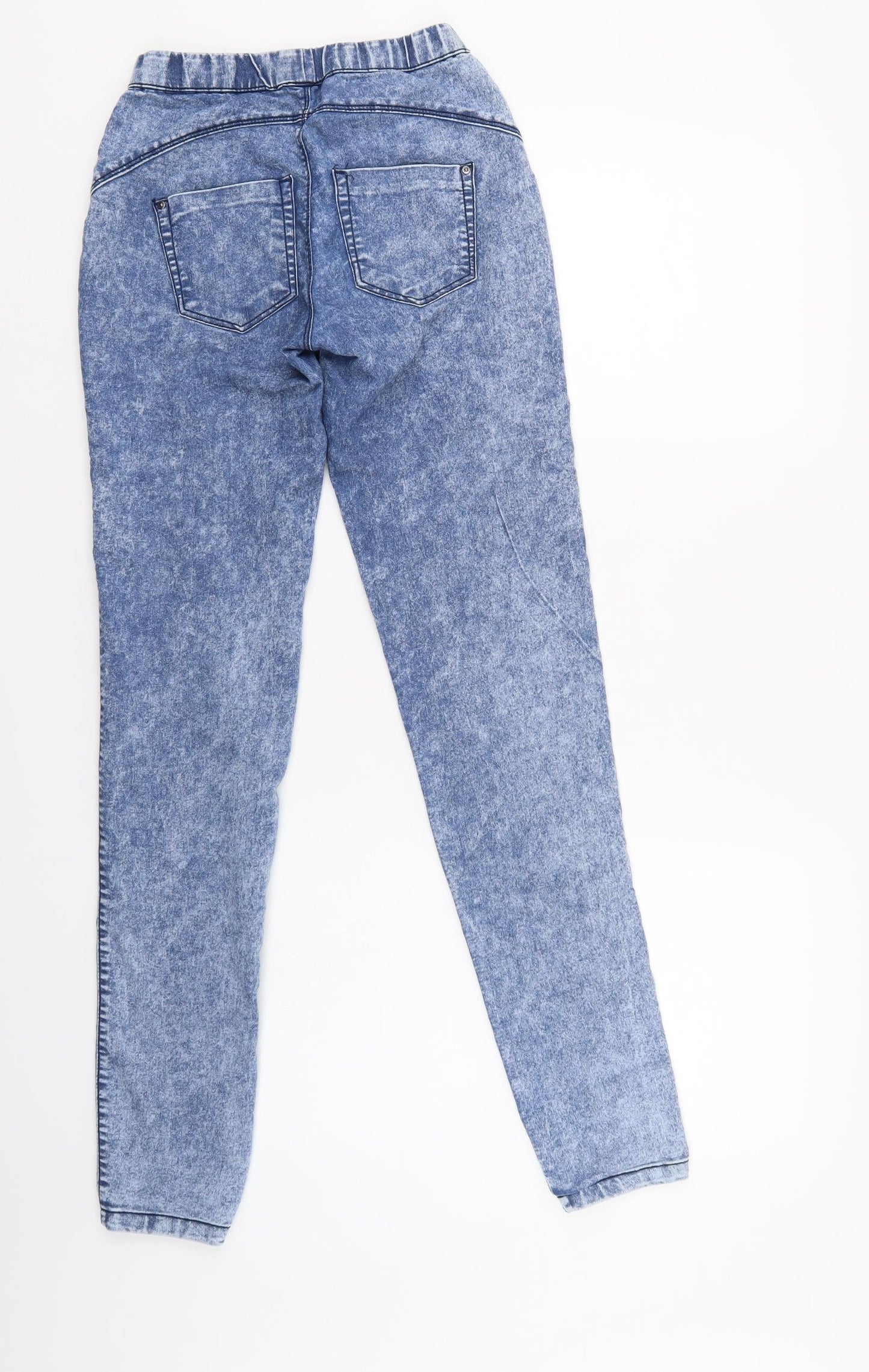Denim & Co. Womens Blue   Jegging Jeans Size 4 L30.5 in