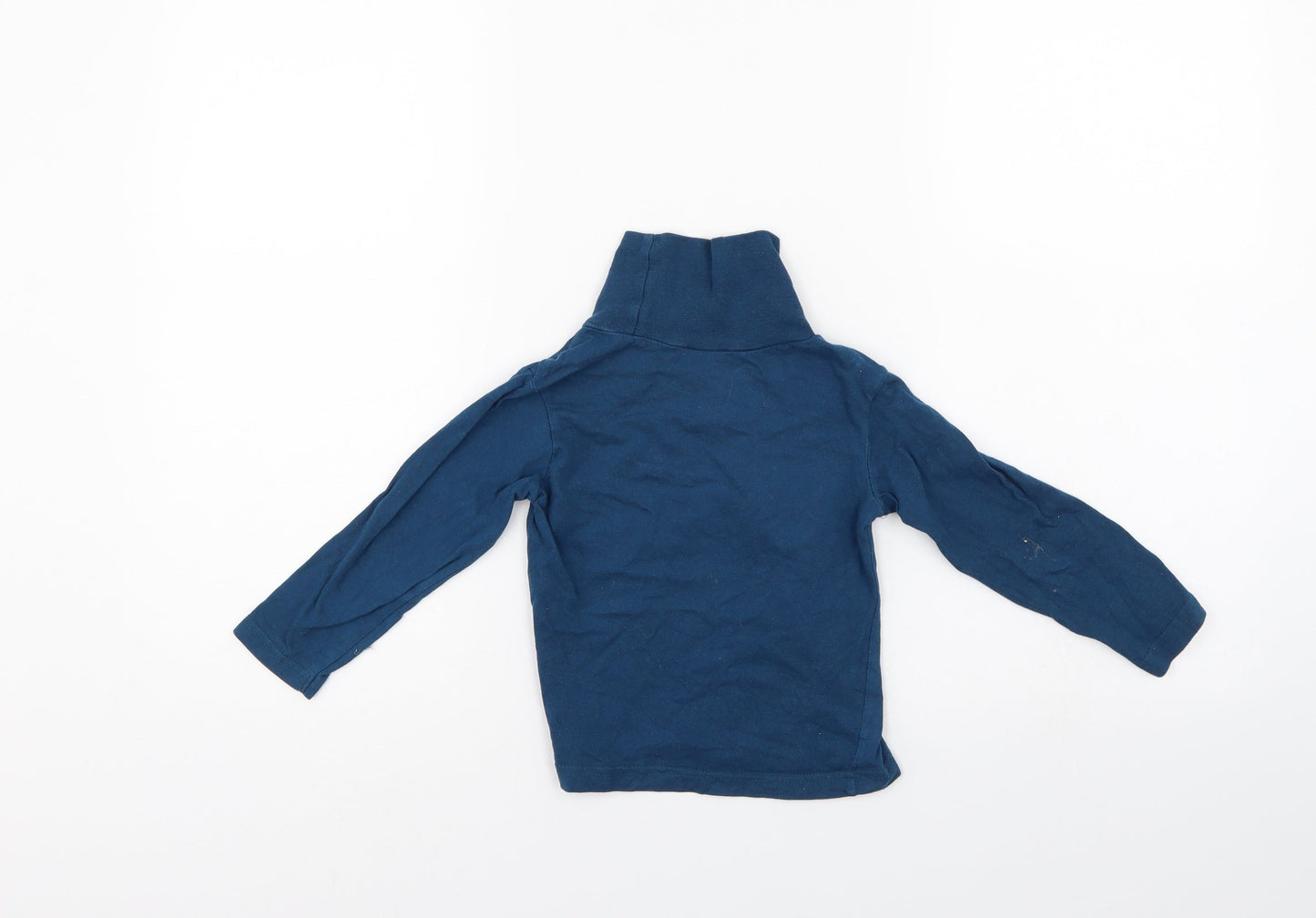 Qtee Girls Blue   Pullover Jumper Size 2-3 Years