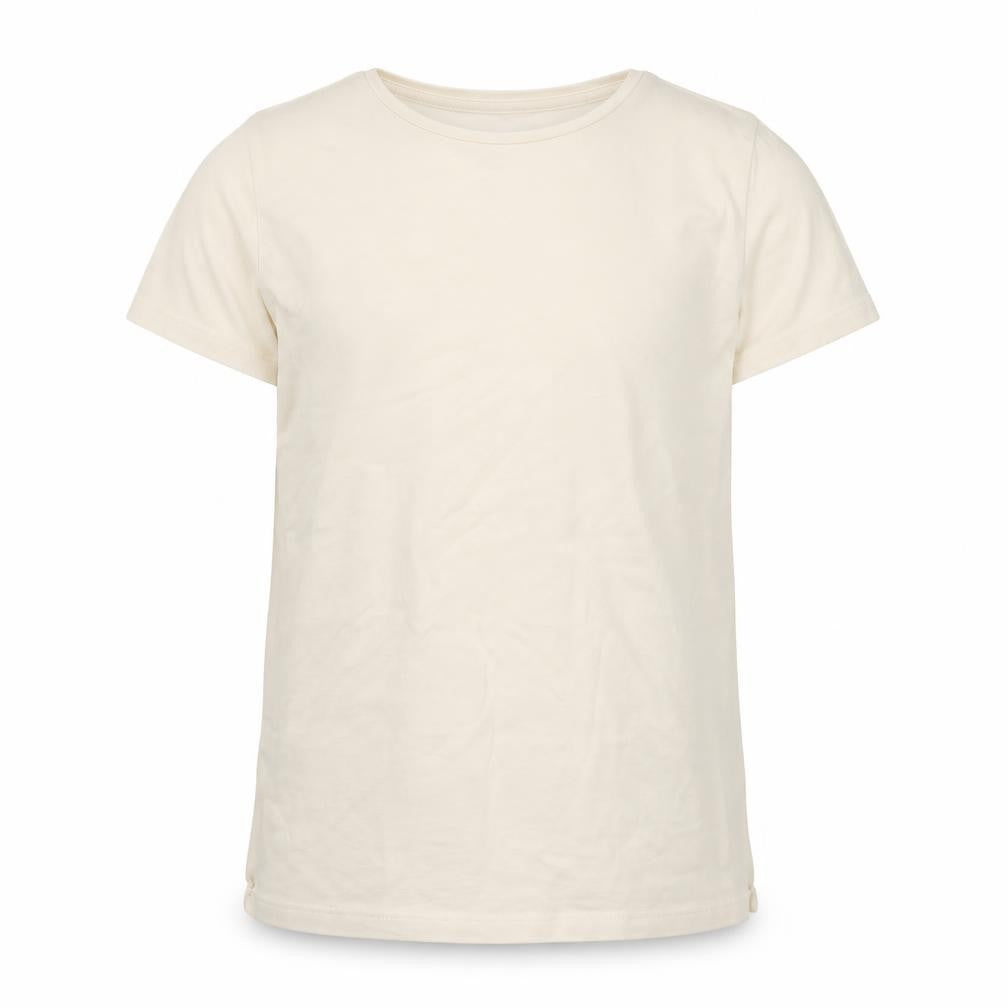 BE Girls Ivory   Basic T-Shirt Size 9-10 Years