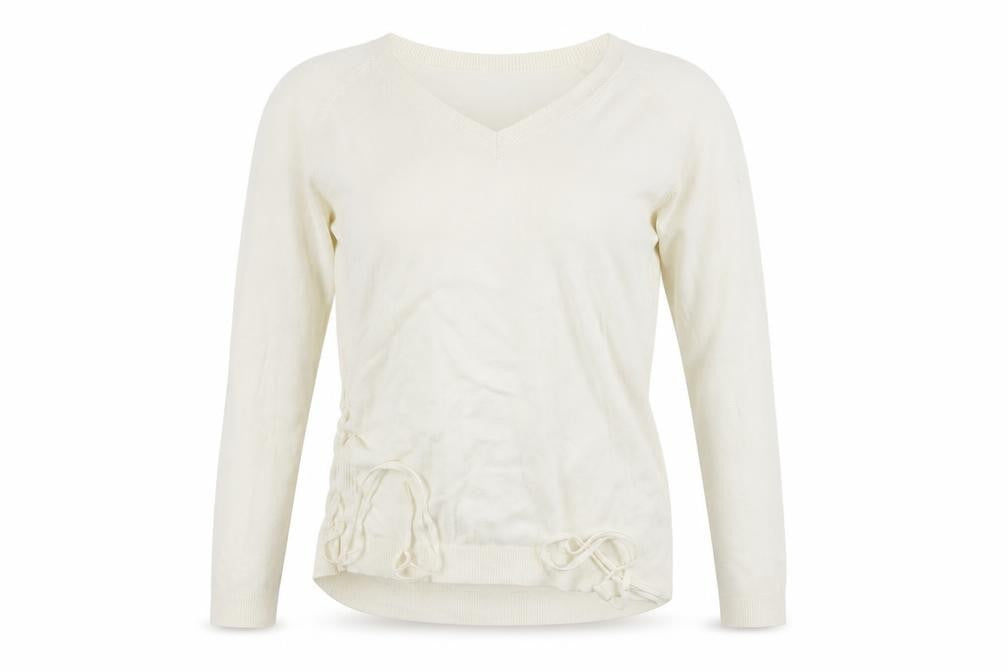 TU Womens White   Pullover Jumper Size 8