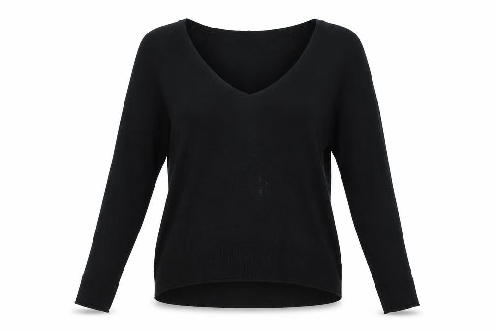 Stradivarius Womens Black   Pullover Jumper Size L