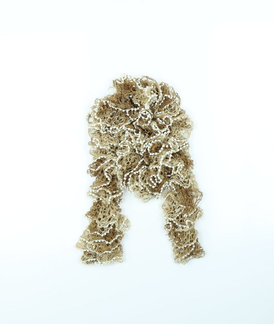 Preworn Womens Gold    Scarf