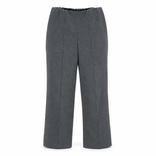 Preworn Womens Grey   Dress Pants Trousers Size 12 L30 in