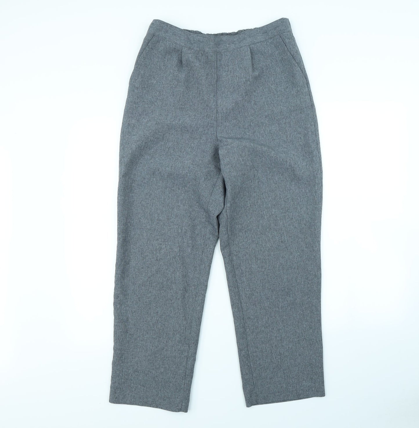 Bonmarché Womens Grey   Dress Pants Trousers Size 12 L30 in