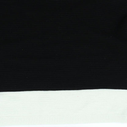 Preloved New Look Womens Black   Pullover Jumper Size 8 - Label
