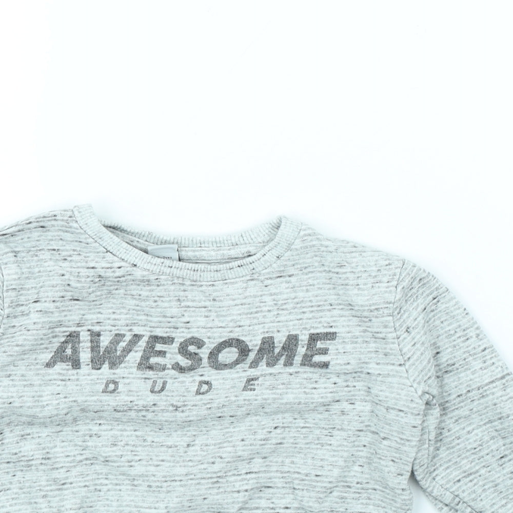 TU Baby Grey   Pullover Jumper Size 18-24 Months