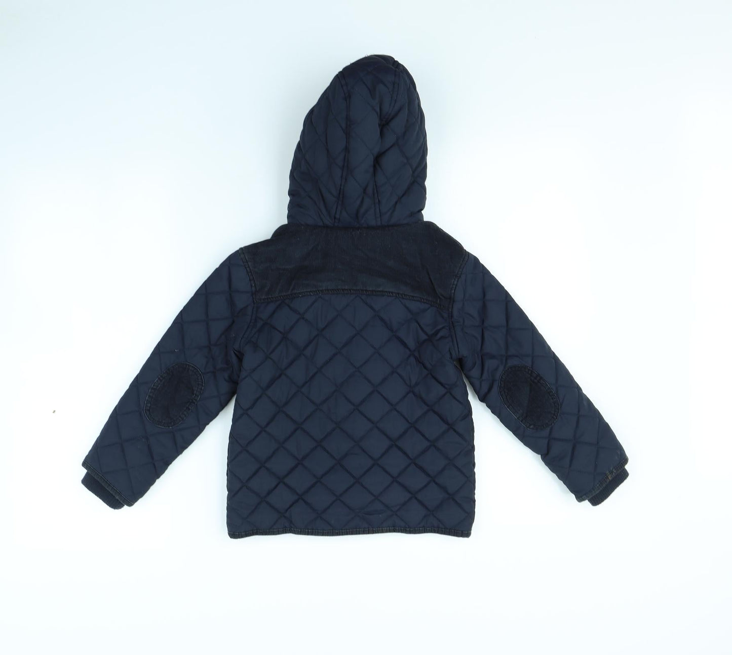 M&S Girls Blue   Jacket Coat Size 4 Years