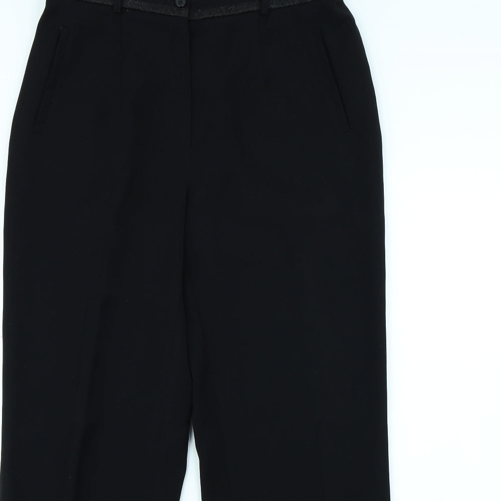 Gelco Womens Black   Dress Pants Trousers Size 14 L30 in