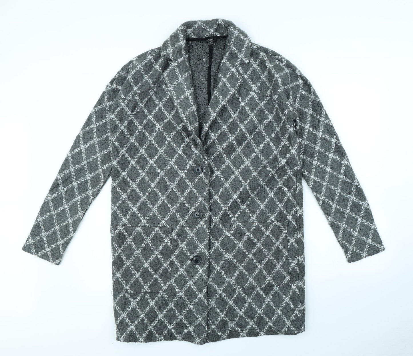 NEXT Womens Grey Herringbone  Jacket  Size M