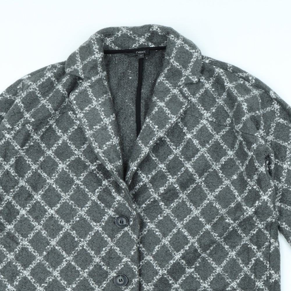 NEXT Womens Grey Herringbone  Jacket  Size M