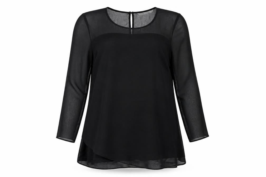 TU Womens Black   Basic Blouse Size 14