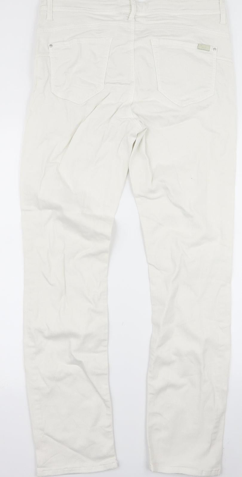 Preworn Womens White   Skinny Jeans Size 32 L28 in