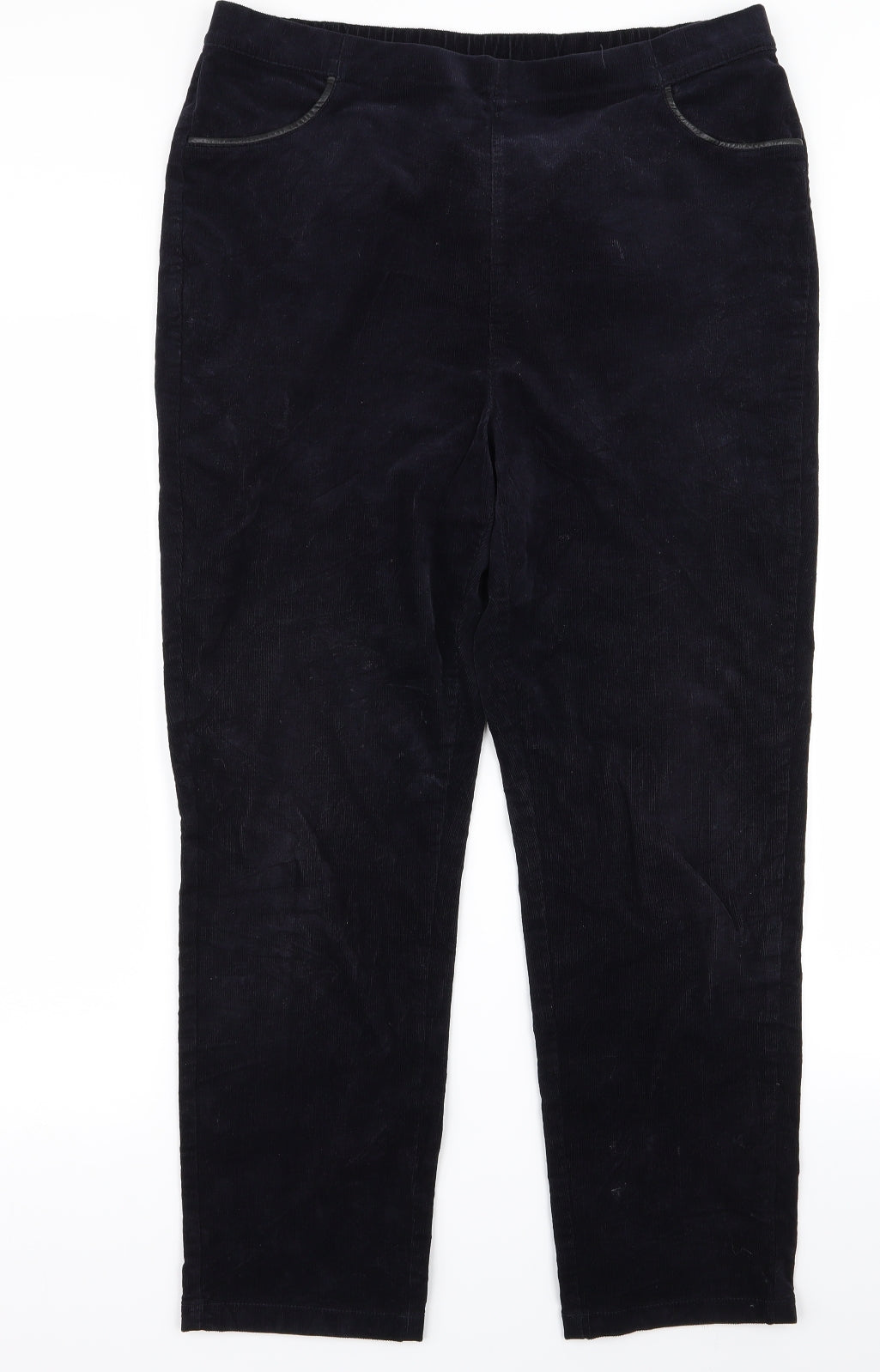 Preworn Womens Blue   Trousers  Size 34 L26 in