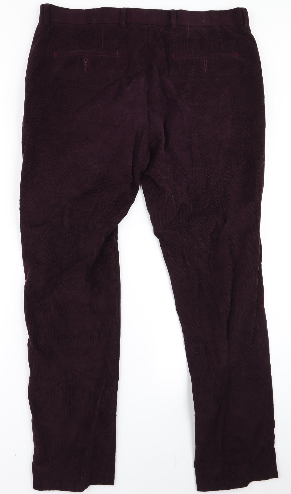 Preworn Womens Purple   Trousers  Size 36 L28 in - v