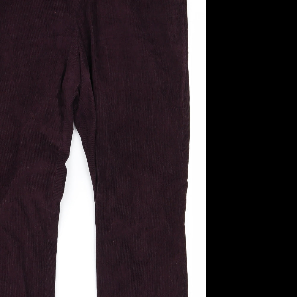 Preworn Womens Purple   Trousers  Size 36 L28 in - v