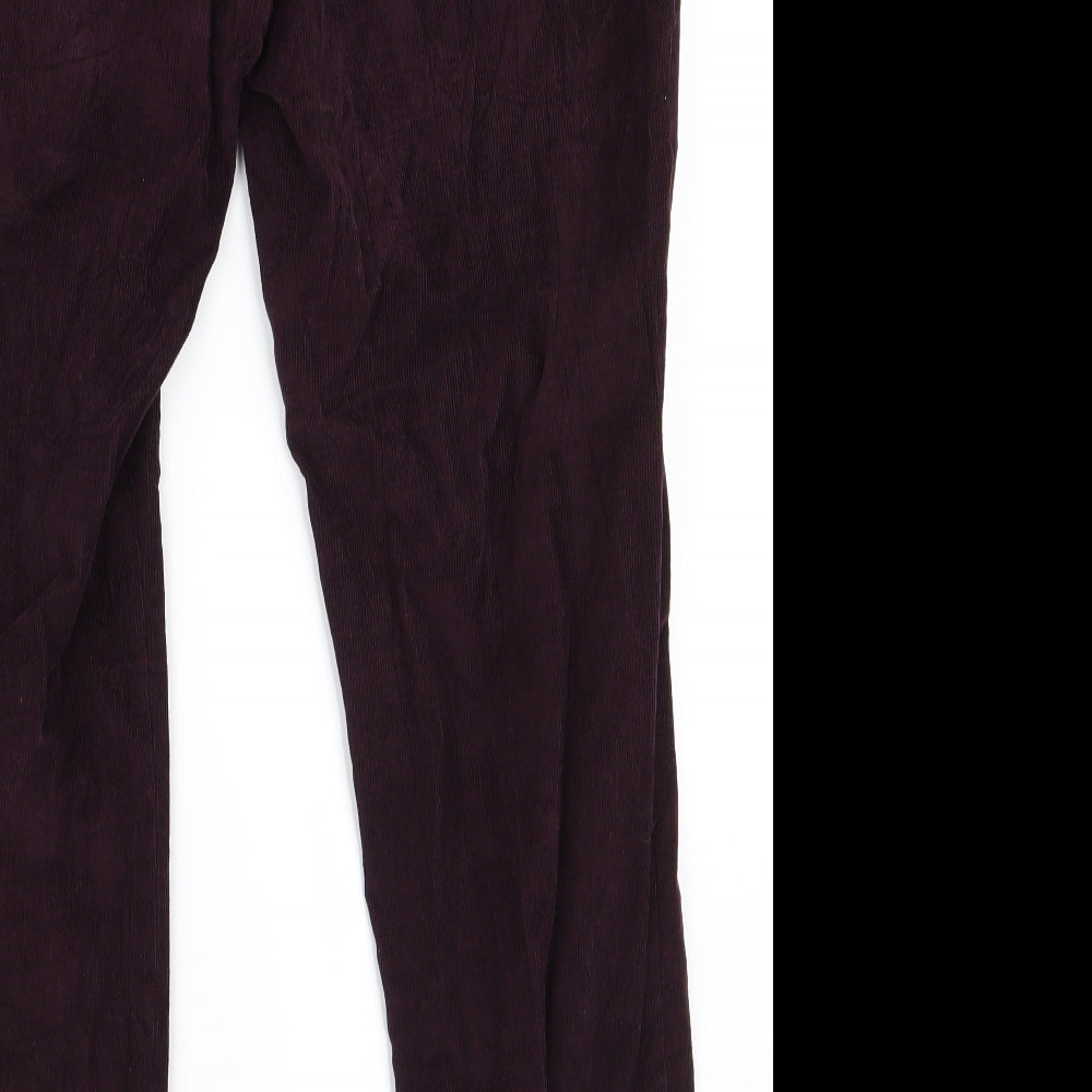 Preworn Womens Purple   Trousers  Size 36 L28 in - v